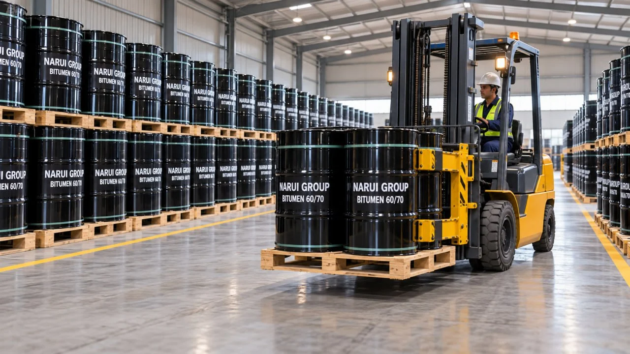 NARUI GROUP – Bitumen Packaging and Export in Steel Drums (7)